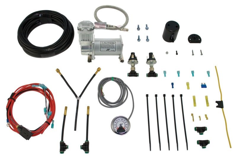 Air Lift Load Controller Dual Heavy Duty Compressor - Black Ops Auto Works