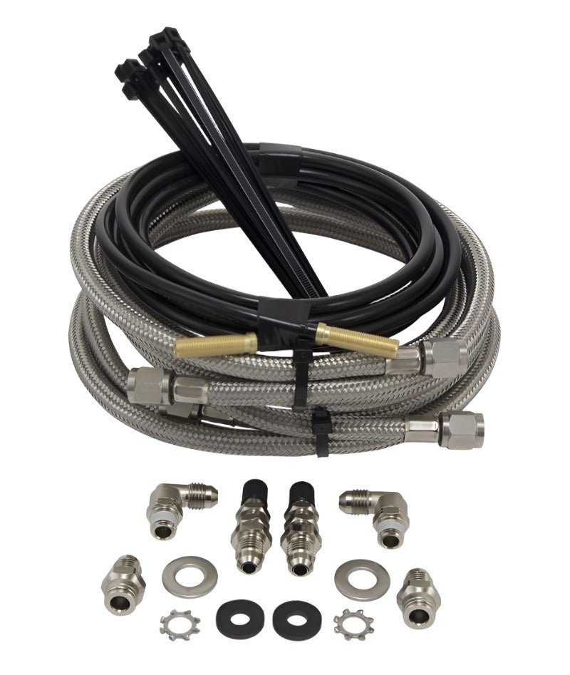 Air Lift Loadlifter 5000 Ultimate Plus Stainless Steel Air Line Upgrade Kit - Black Ops Auto Works