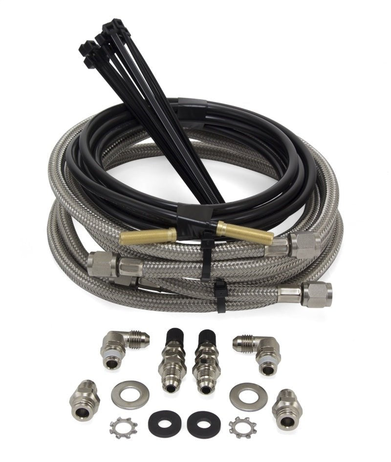 Air Lift Loadlifter 5000 Ultimate Plus Stainless Steel Air Line Upgrade Kit - Black Ops Auto Works