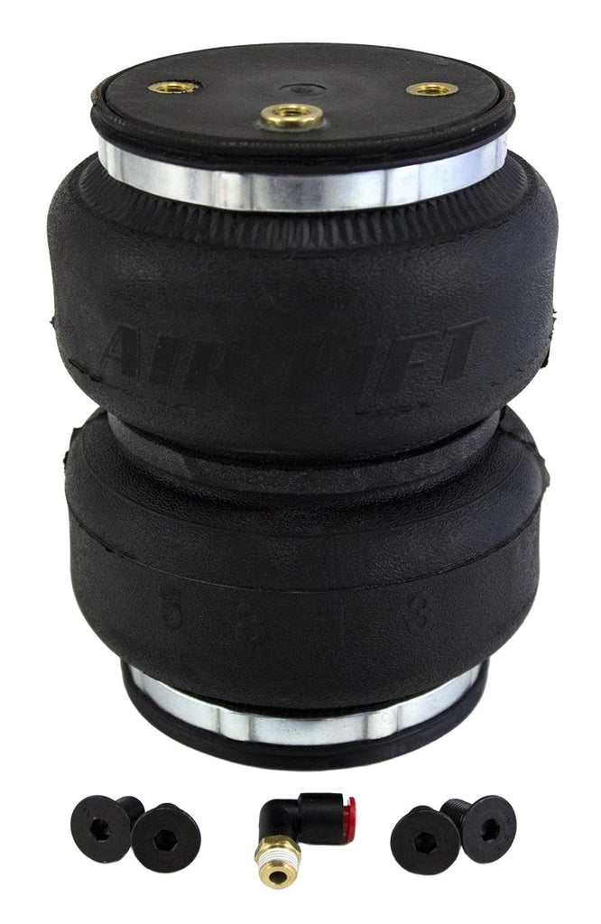 Air Lift Replacement Air Spring - Loadlifter 5000 Ultimate Bellows Type w/ internal Jounce Bumper - Black Ops Auto Works