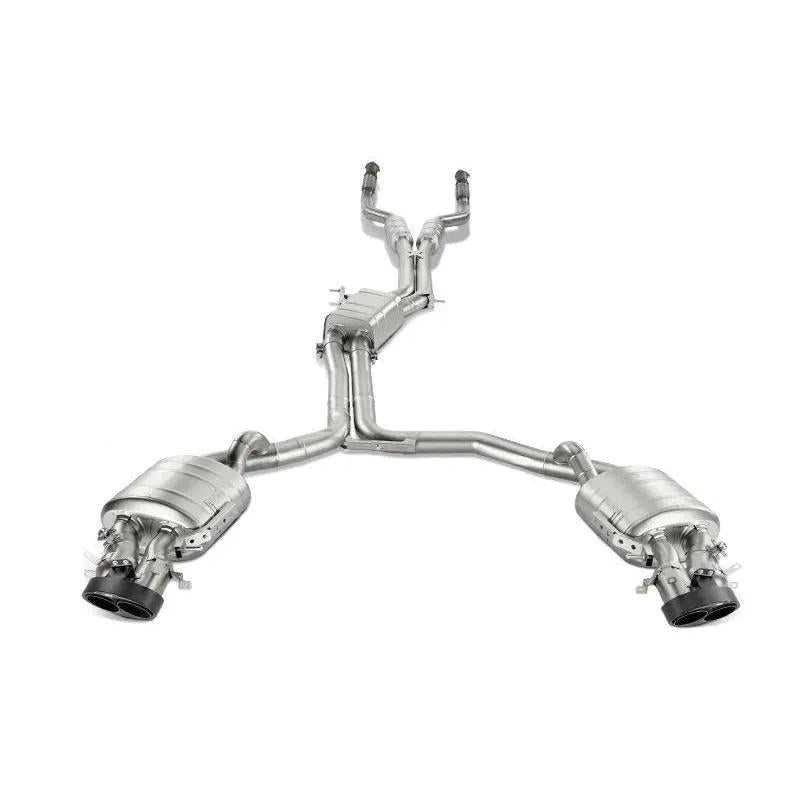 Akrapovic Akrapovic 14-17 Audi RS7 Sportback (C7) Evolution Line Cat Back (Titanium) w/ Carbon Tips