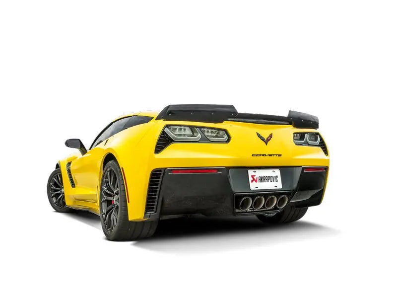 Akrapovic Akrapovic 14-17 Chevrolet Corvette Z06 (C7) Slip-On Line (Titanium) w/ Carbon Tips