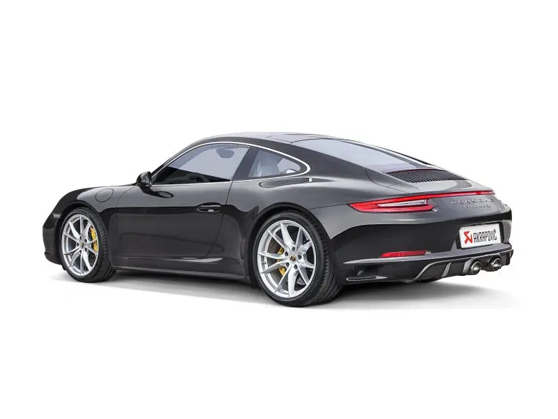 Akrapovic 16-17 Porsche 911 Carrera S/4/4S/GTS (991.2) Slip-On Line (Titanium) w/ Titanium Tips - Black Ops Auto Works