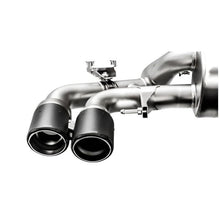 Load image into Gallery viewer, Akrapovic Akrapovic 18+ BMW M5 (F90) Evolution Tail Pipe Set (Carbon) w/ Red/White Akrapovic Logo