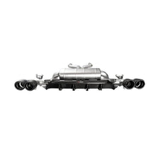 Load image into Gallery viewer, Akrapovic Akrapovic 18+ BMW M5 (F90) Rear Carbon Fiber Diffuser - High Gloss w/ Red/White Akrapovic Logo