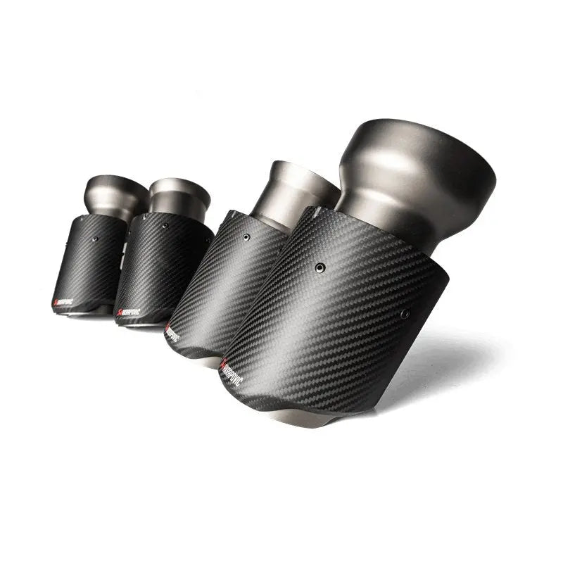 Akrapovic 19-20 BMW X4 M/X4 M Competition (F98) Tail Pipe Set (Carbon) - Black Ops Auto Works