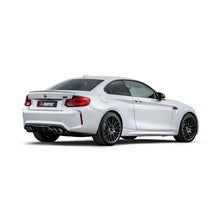 Load image into Gallery viewer, Akrapovic Akrapovic 2018+ BMW M2 Competition/M2 CS (F87N) Slip-On Line (Titanium) w/Carbon Fiber Tips