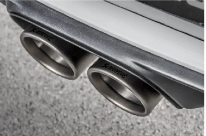 Akrapovic 2018 Porsche 911 GT3 (991.2) Tail Pipe Set (Titanium) - Black Ops Auto Works