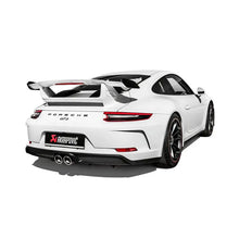 Load image into Gallery viewer, Akrapovic Akrapovic 2018 Porsche 911 GT3 (991.2) Slip-On Race Line (Titanium) w/Titanium Tail Pipe Set