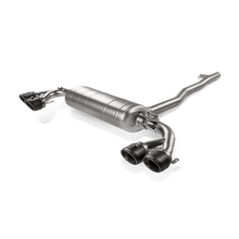 Load image into Gallery viewer, Akrapovic Akrapovic 2019+ Mercedes-AMG A35 Hatchback (W177) w/OPF/GPF Slip-On Line (Titanium) w/Carbon Tips