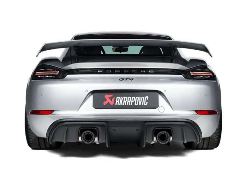 Akrapovic Akrapovic 2020+ Porsche Cayman GT4 (718) Slip-On Race Line (Titanium) (Req Tips / Option 2)