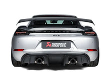 Load image into Gallery viewer, Akrapovic Akrapovic 2020+ Porsche Cayman GT4 (718) Slip-On Race Line (Titanium) (Req Tips / Option 2)