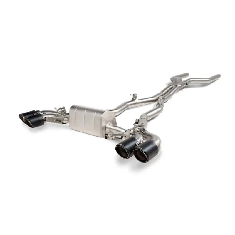 Akrapovic Akrapovic 2021 BMW M8/M8 Competition (F91/F92) Evolution Line Cat Back (Titanium) w/Carbon Tips