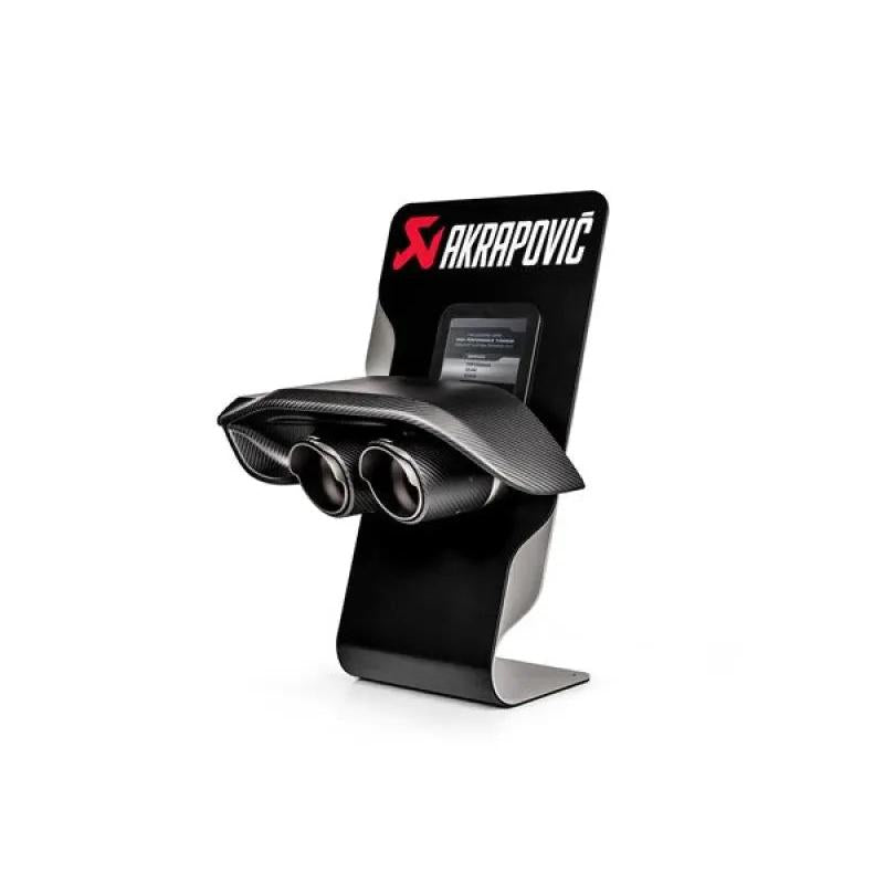 Akrapovic Akrapovic Counter Display with Sample Tail Pipe Set and Carbon Diffuser (High Gloss)