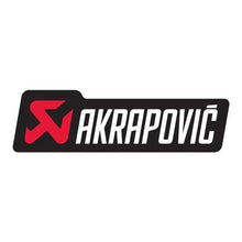 Load image into Gallery viewer, Akrapovic Akrapovic Logo Sticker - Front Adhesive 40 X 11.5 cm