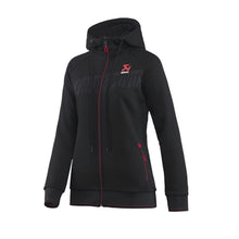 Load image into Gallery viewer, Akrapovic Akrapovic Womens Corpo Zip Hoodie Black - Medium