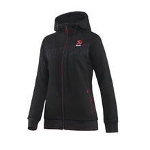 Load image into Gallery viewer, Akrapovic Akrapovic Womens Corpo Zip Hoodie Black - Small