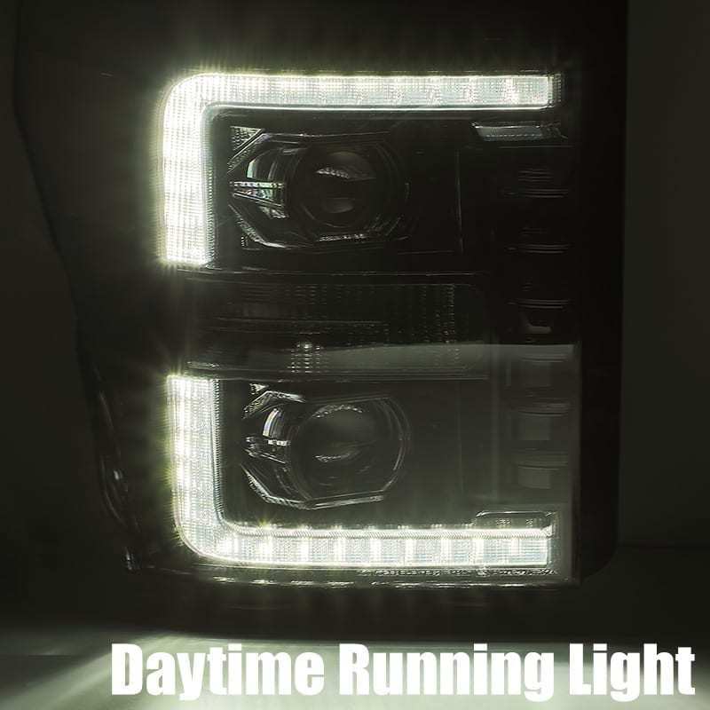 Product image 3 showing the AlphaRex headlights identified as ARX880141.