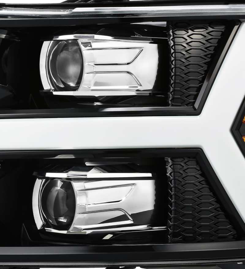 Product image 3 showing the AlphaRex headlights identified as ARX880206.