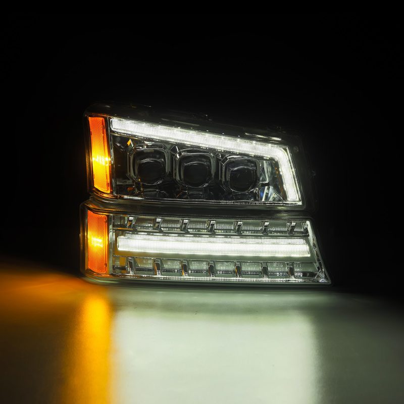 Product image 2 showing the AlphaRex headlights identified as ARX880255.