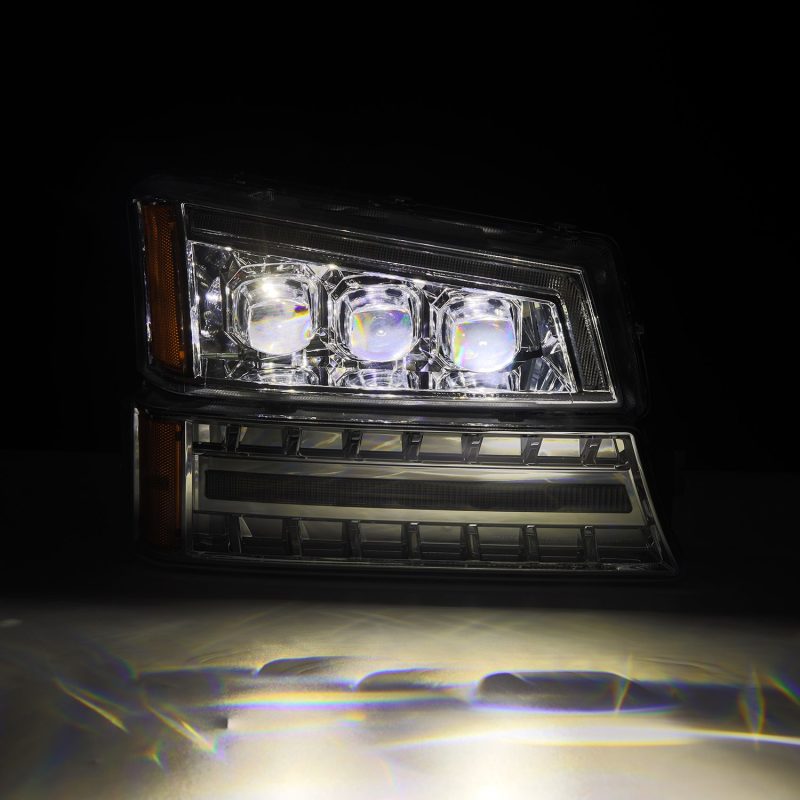 Product image 4 showing the AlphaRex headlights identified as ARX880255.