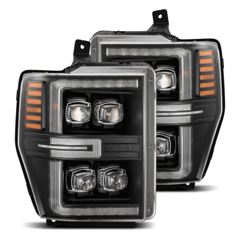 Product image 1 showing the AlphaRex headlights identified as ARX880310.