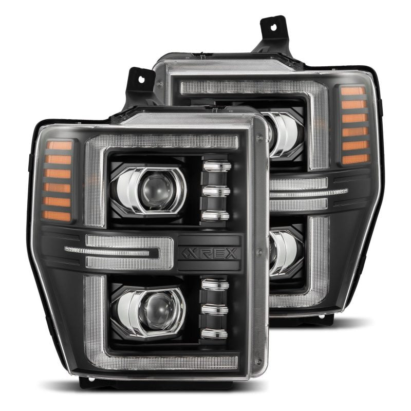 Product image 1 showing the AlphaRex headlights identified as ARX880312.