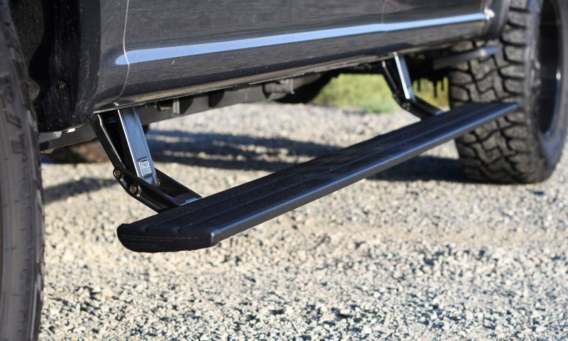 AMP Research 19-21 Chevy Silverado 1500 Extended Cab/Double Cab PowerStep Smart Series - Black Ops Auto Works