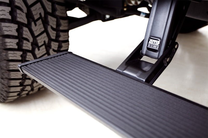 AMP Research 19-22 Ram 1500 Crew Cab PowerStep Xtreme - Black (Incl OEM Style Illumination) - Black Ops Auto Works