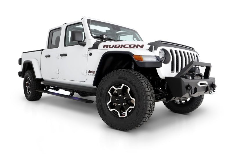 AMP Research 20-23 Jeep JT Gladiator (Launch/Overlnd/Rubicon/Sport/Sport S) PowerStep XL - Black - Black Ops Auto Works