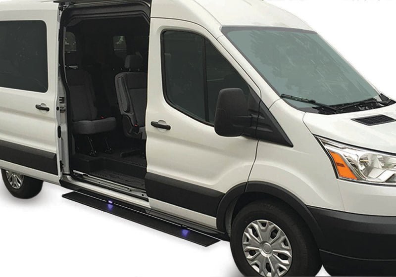 AMP Research 2007-2018 Mercedes-Benz 2-Sided Sprinter PowerStep Plug N Play - Black - Black Ops Auto Works