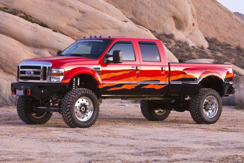 AMP Research 2008-2016 Ford F250/350/450 All Cabs PowerStep - Black - Black Ops Auto Works