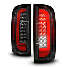Load image into Gallery viewer, ANZO 15-21 GMC Canyon Full LED Taillights w/ Red Lightbar Black Housing/Clear Lens ANZO ANZ311434