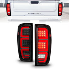 Load image into Gallery viewer, Anzo 19-23 GMC Sierra 1500/2500HD/3500HD Black Replacement Full LED Bar Tail Light ANZO ANZ311459