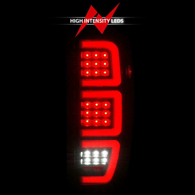 Anzo 19-23 GMC Sierra 1500/2500HD/3500HD Black Replacement Full LED Bar Tail Light ANZO ANZ311457