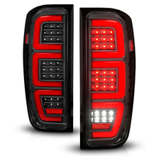 Load image into Gallery viewer, Anzo 19-23 GMC Sierra 1500/2500HD/3500HD Black Replacement Full LED Bar Tail Light ANZO ANZ311457