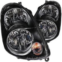 Load image into Gallery viewer, ANZO 2003-2004 Infiniti G35 Crystal Headlights Black ANZO ANZ121172