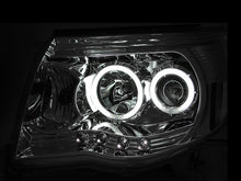 Load image into Gallery viewer, ANZO 2005-2011 Toyota Tacoma Projector Headlights w/ Halos Chrome ANZO ANZ121281