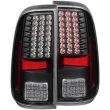 Load image into Gallery viewer, ANZO 2008-2015 Ford F-250 LED Taillights Black ANZO ANZ311127