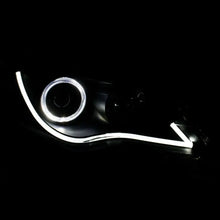 Load image into Gallery viewer, ANZO 2012-2013 Toyota Camry Projector Headlights w/ Halo Black ANZO ANZ121512