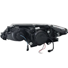 Load image into Gallery viewer, ANZO 2012-2013 Toyota Camry Projector Headlights w/ Halo Black ANZO ANZ121512