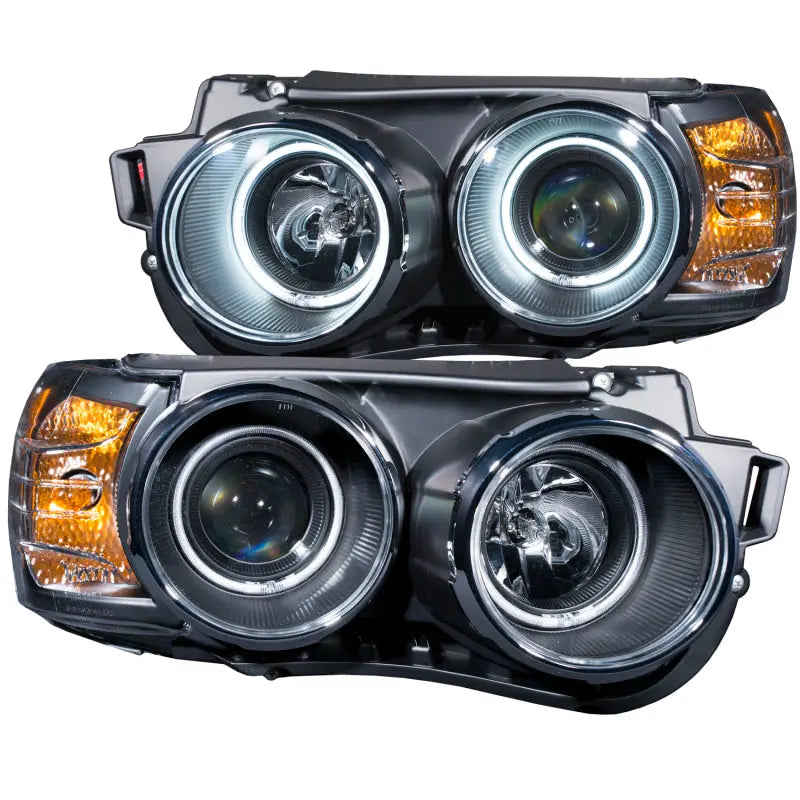 ANZO 2012-2015 Chevrolet Sonic Projector Headlights w/ Halo Black (CCFL) ANZO ANZ121488