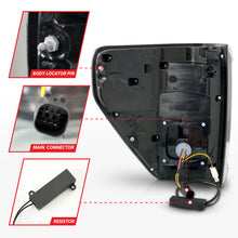 Load image into Gallery viewer, ANZO 21-23 Ford F-150 LED Taillights Seq. Signal w/BLIS Cover - Black Smoke ANZO ANZ311474
