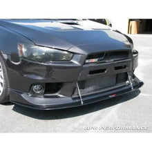 Load image into Gallery viewer, APR CF Front Wind Splitter Evo X 2008+ - Black Ops Auto Works
