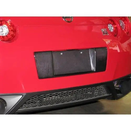 APR CF License Plate Backing R35 2008+ - Black Ops Auto Works