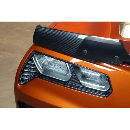 APR CF Rear Tail Light Bezels C7 2014+ - Black Ops Auto Works