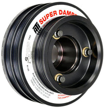Load image into Gallery viewer, ATI Damper - 5.67in - Alum - (2) 4 Grv - Nissan RB26 - R33 34 - 1Pc - w/Power Steering Pulley - Black Ops Auto Works