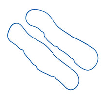 Load image into Gallery viewer, Granatelli GM Gen 3/4 4.8L/5.3L/5.7L/6.0L/6.2L/7.0L Neoprene Valve Cover Gaskets (Pair) Granatelli Motor Sports