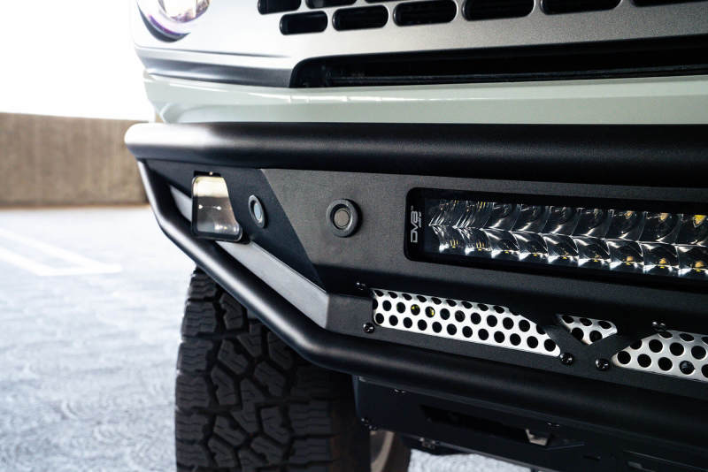 DV8 Offroad 21-22 Ford Bronco Competition Series Front Bumper-Bumpers - Steel-DV8 Offroad
