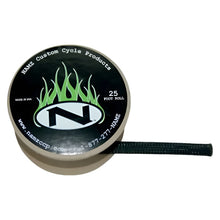 Load image into Gallery viewer, NAMZ Braided Flex Sleeving 25ft. Spool (3/8in. ID) - Black NAMZ